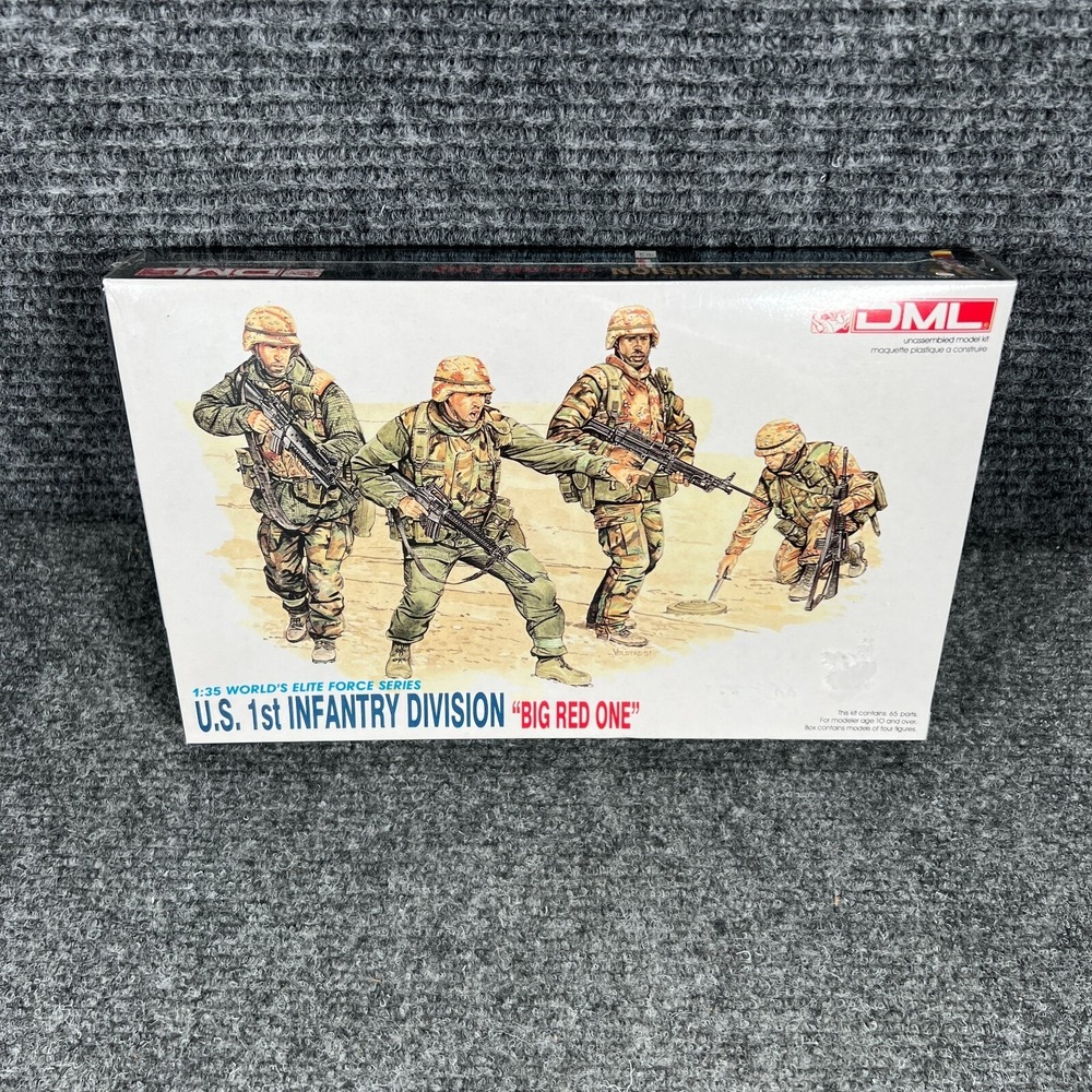 U.S. 1st Infantry Division‎ Big Red One 1:35 Figures Elite Force Series New DML